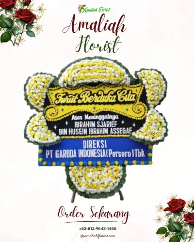 Papan Bunga Duka di Fadoro You